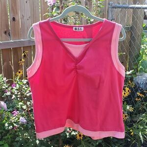 Womens Pink Tank Top